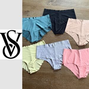 ❤️ VS | NWOT!! Assorted Color Cheeky Undies • Bundle of 6